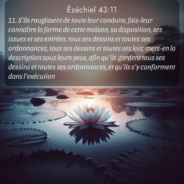 image nature avec verset biblique de la Bible