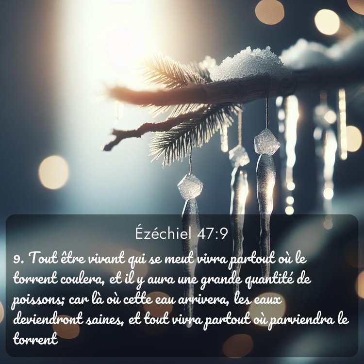image nature avec verset biblique de la Bible