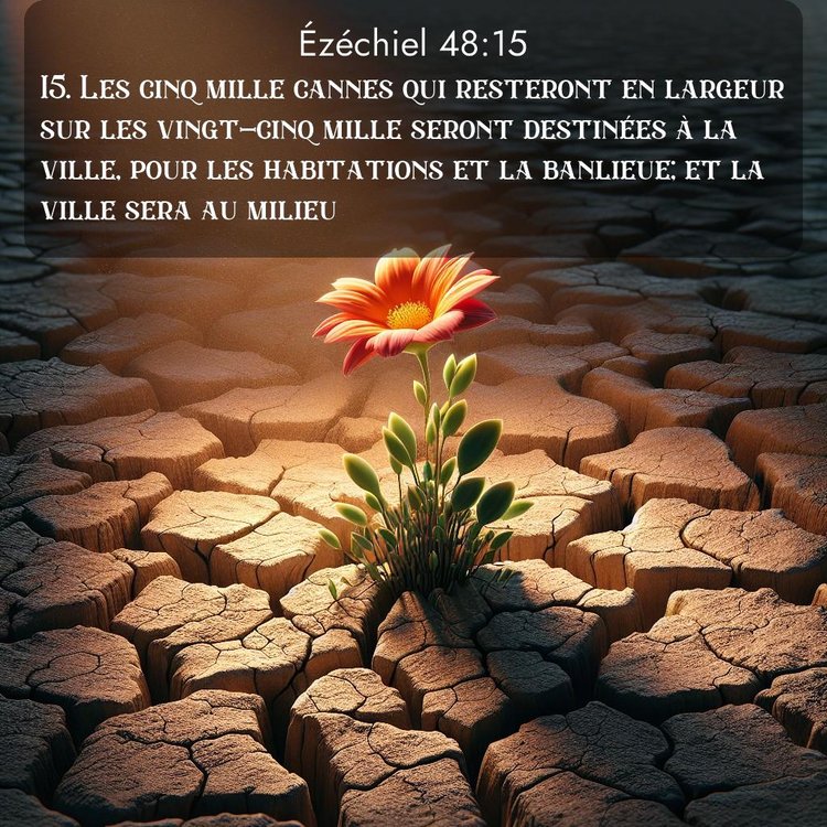 Segond Ézéchiel 48:15