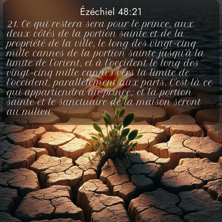 image nature avec verset biblique de la Bible