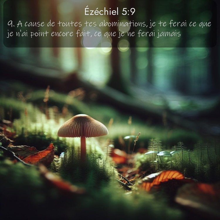 Segond Ézéchiel 5:9