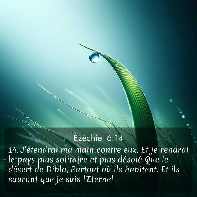 image nature avec verset biblique de la Bible