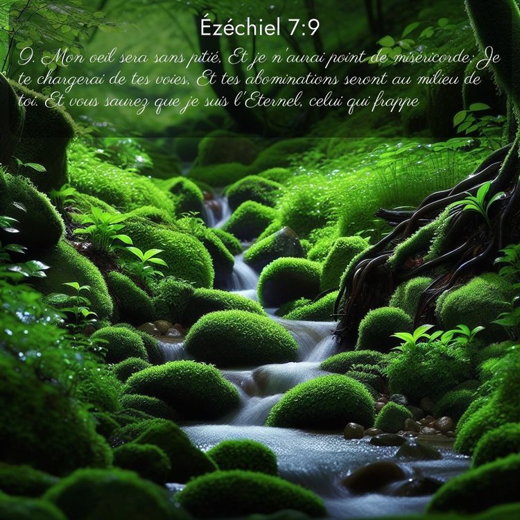 Segond Ézéchiel 7:9