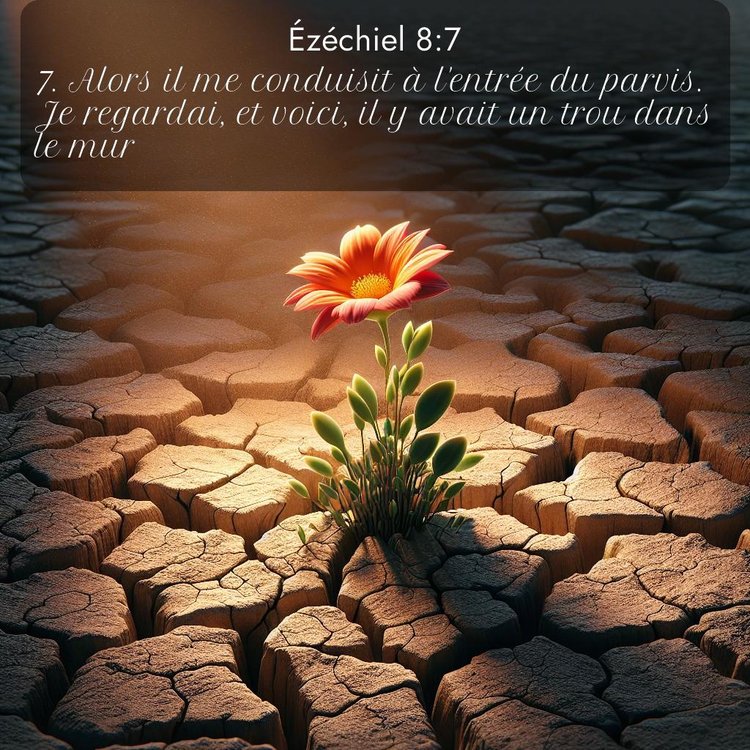 Segond Ézéchiel 8:7