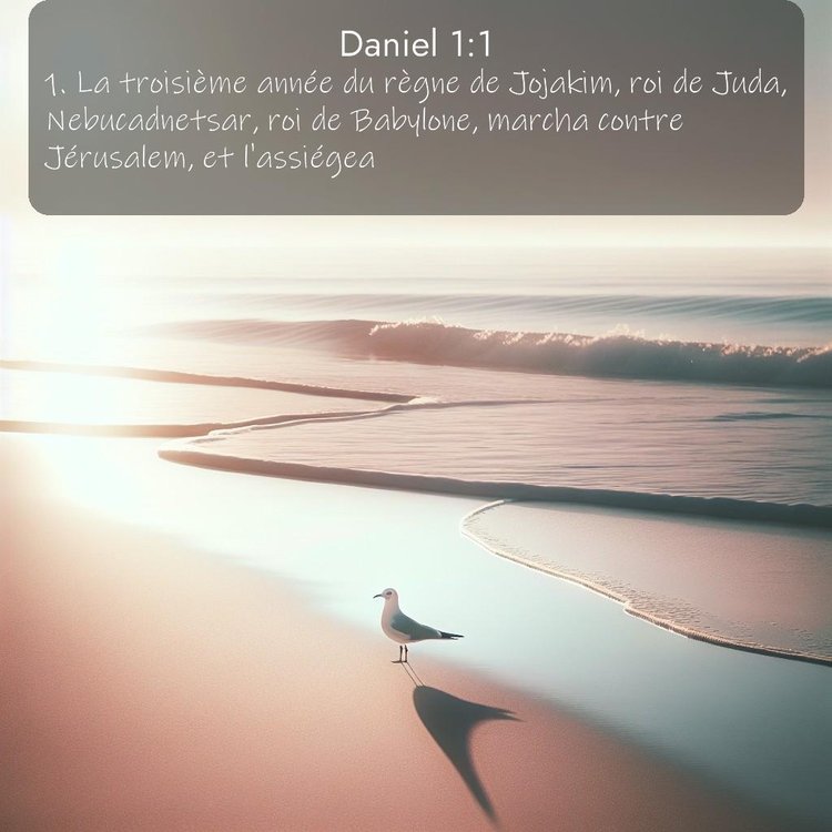 Segond Daniel 1:1