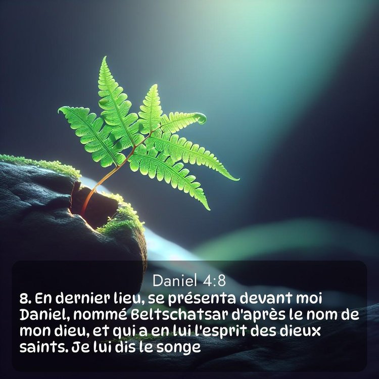image nature avec verset biblique de la Bible