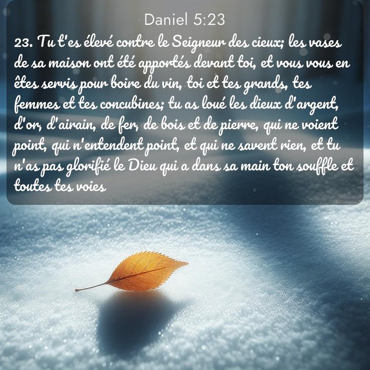 image nature avec verset biblique de la Bible