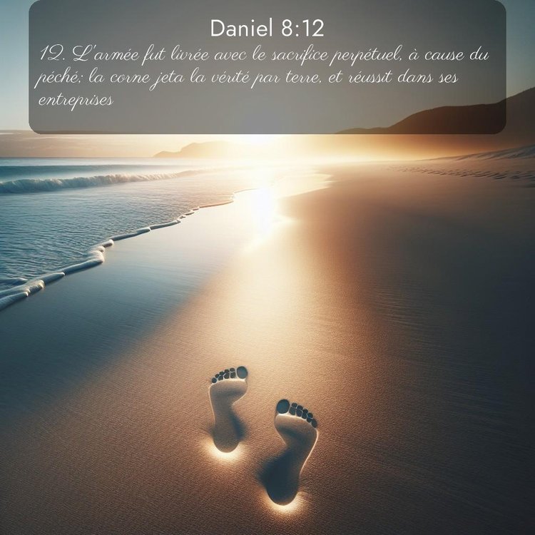 Segond Daniel 8:12