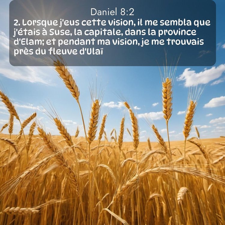 Segond Daniel 8:2