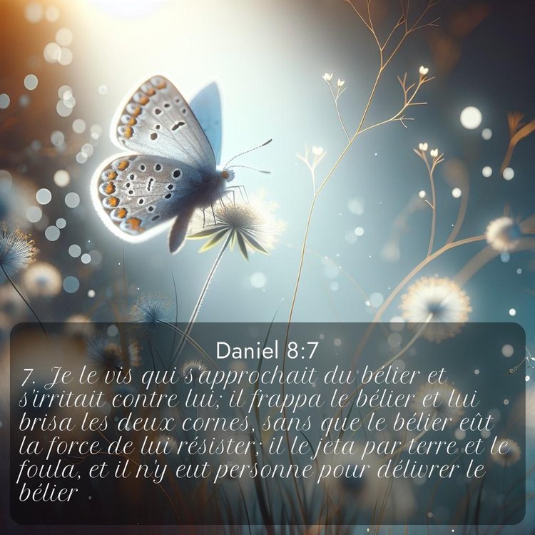 Segond Daniel 8:7