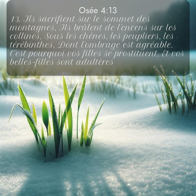 image nature avec verset biblique de la Bible
