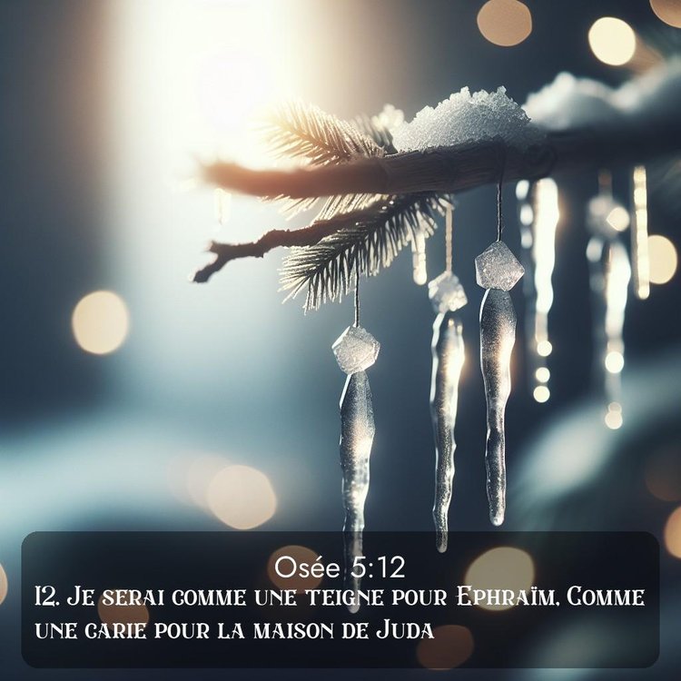 Segond Osée 5:12