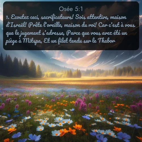 Segond 28 5:1