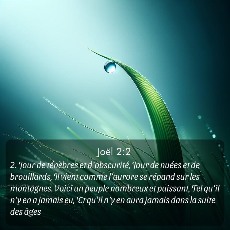 image nature avec verset biblique de la Bible