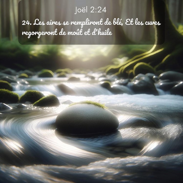 Segond Joël 2:24