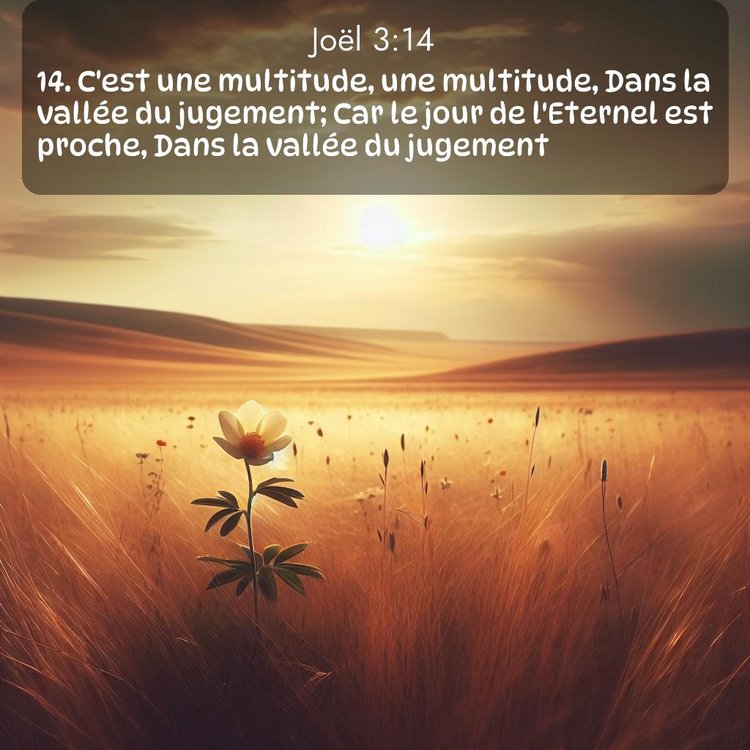 image nature avec verset biblique de la Bible