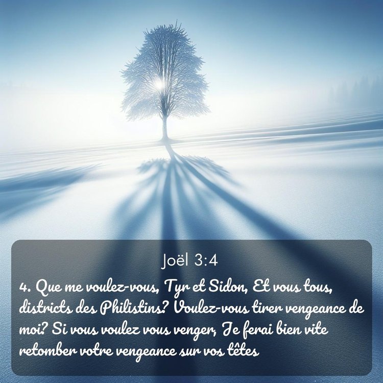 image nature avec verset biblique de la Bible