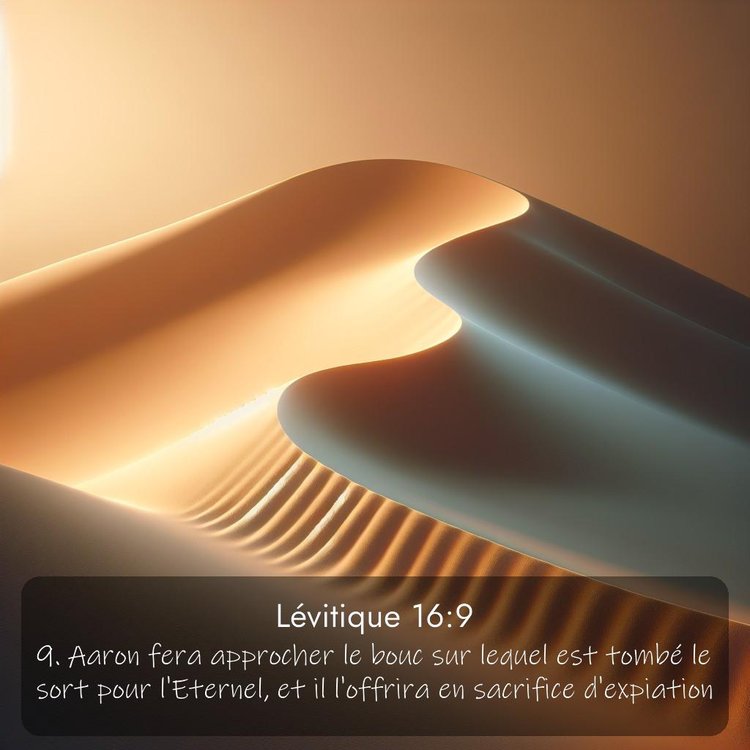 Segond Lévitique 16:9