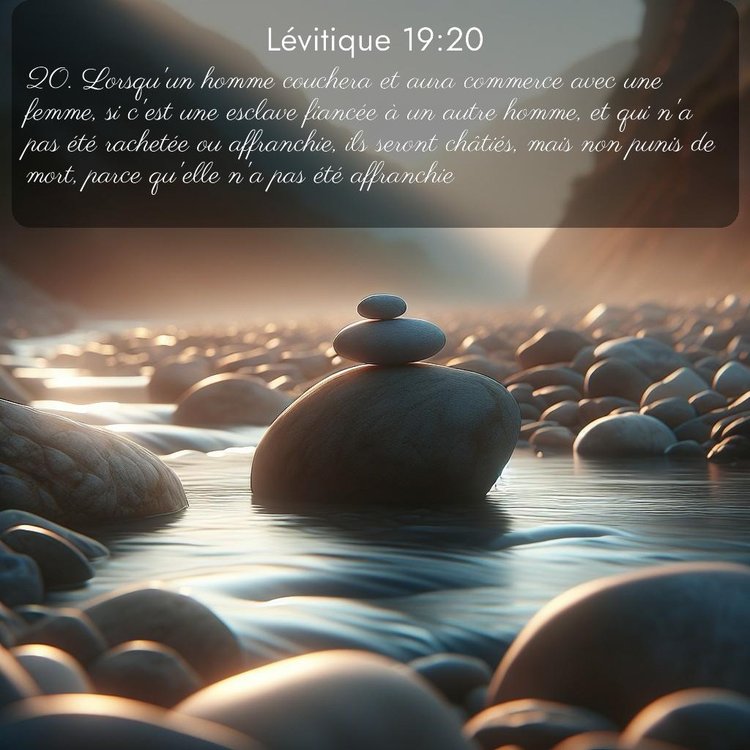 Segond Lévitique 19:20