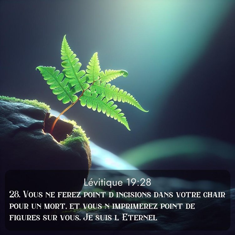 image nature avec verset biblique de la Bible