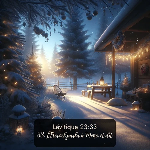 Segond Lévitique  ; image nature: image avec le verset biblique :L&#039;Eternel parla à Moïse, et dit: ;  ; 23:33