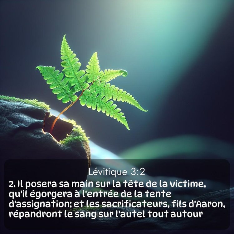 image nature avec verset biblique de la Bible