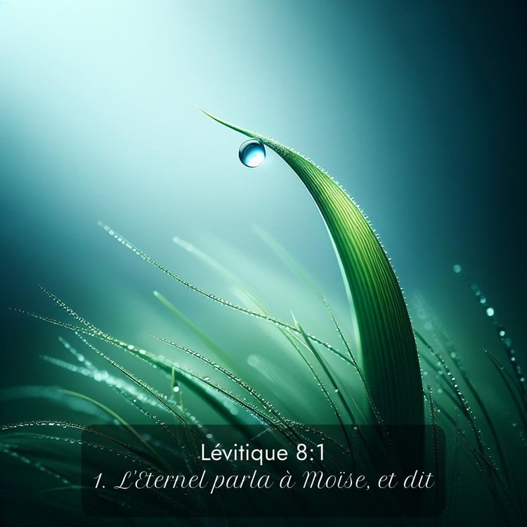 Segond Lévitique 8:1