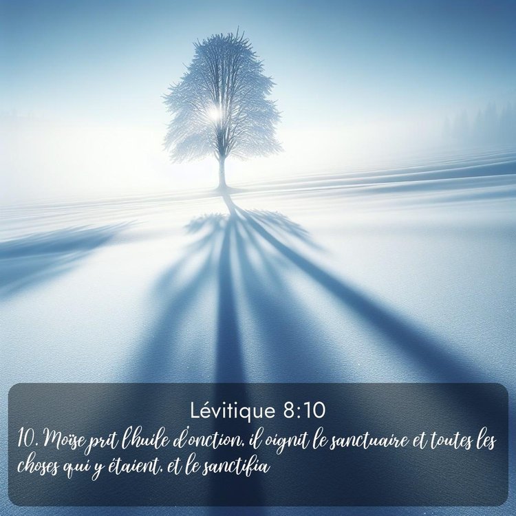 Segond Lévitique 8:10