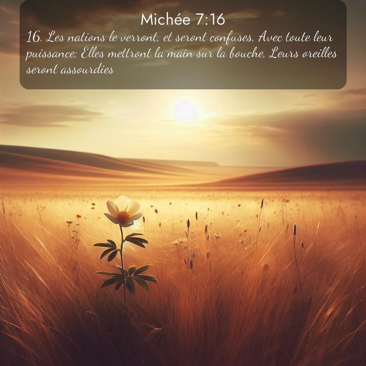 image nature avec verset biblique de la Bible