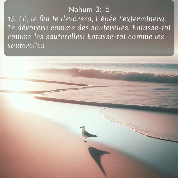 Segond Nahum 3:15