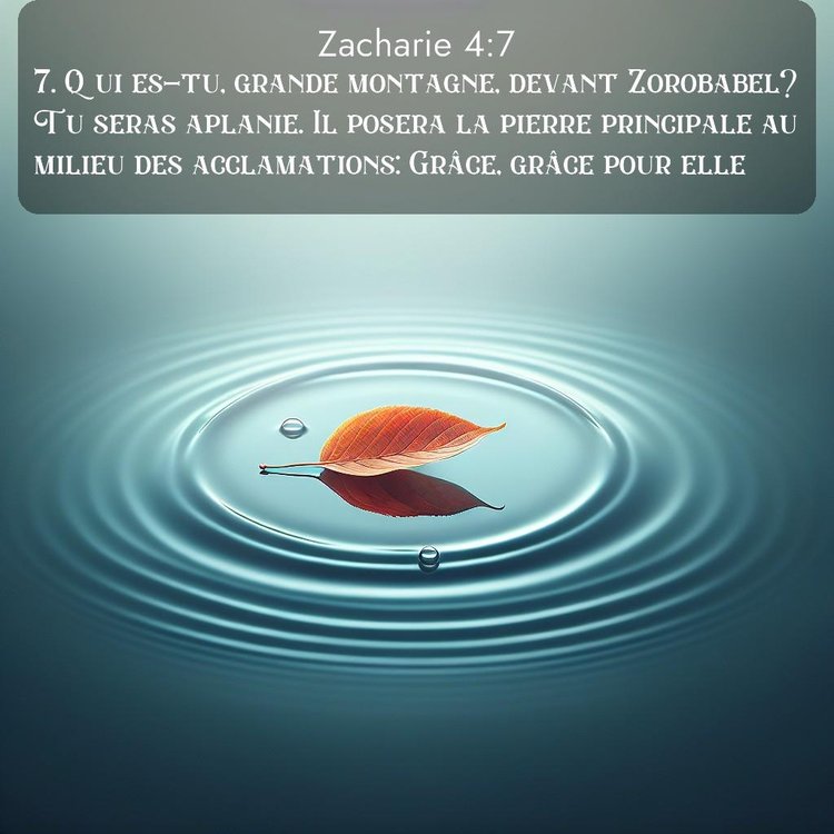 image nature avec verset biblique de la Bible