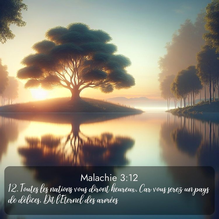 Segond Malachie 3:12