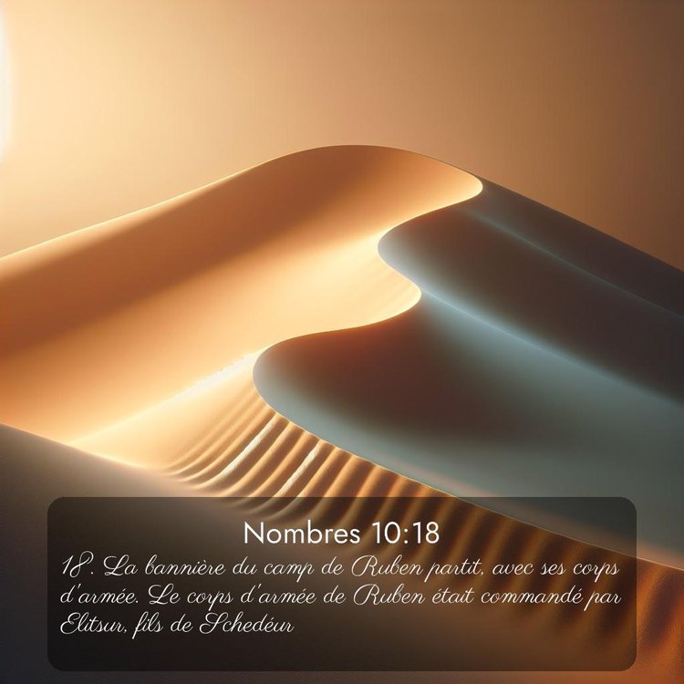 Segond Nombres 10:18