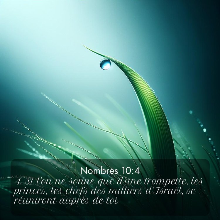 image nature avec verset biblique de la Bible