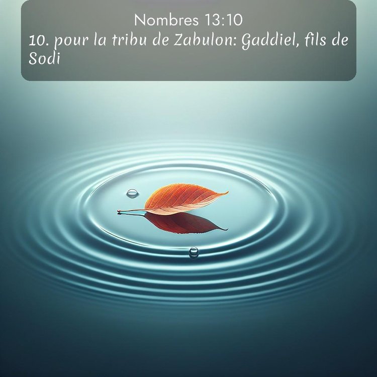 image nature avec verset biblique de la Bible