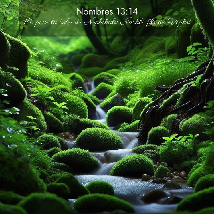 image nature avec verset biblique de la Bible