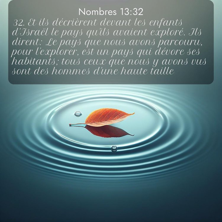 image nature avec verset biblique de la Bible