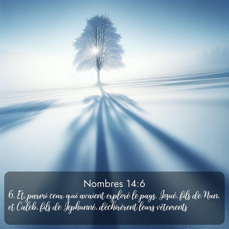 Segond Nombres 14:6