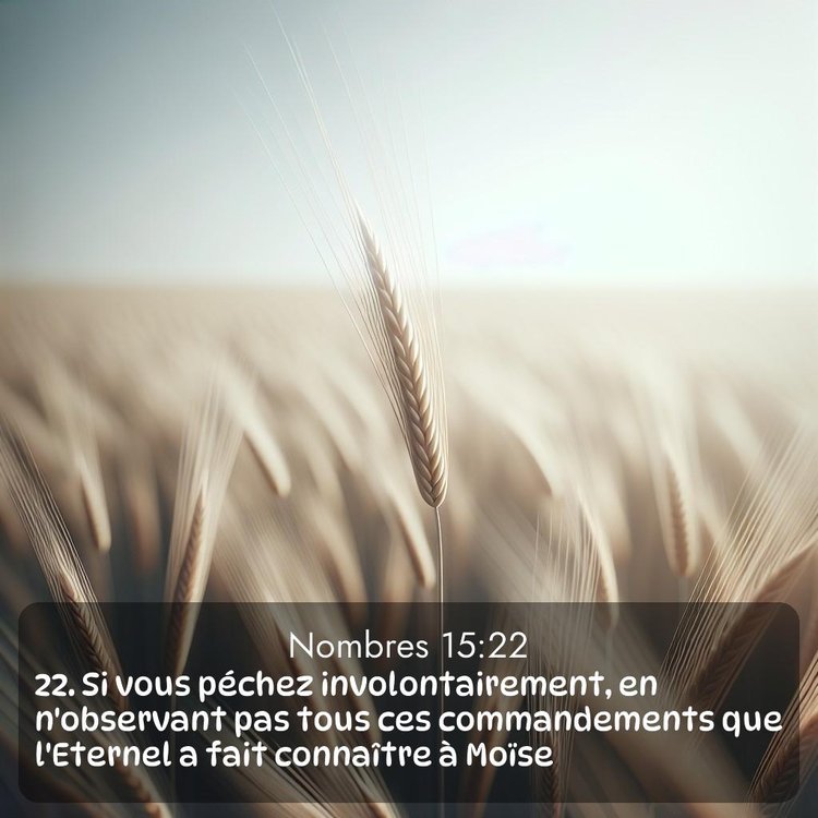 image nature avec verset biblique de la Bible