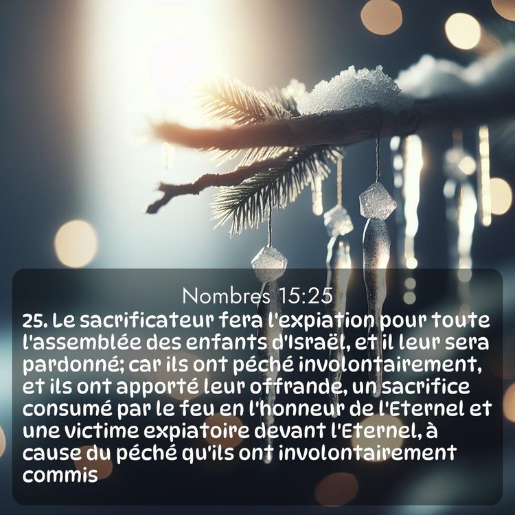 image nature avec verset biblique de la Bible