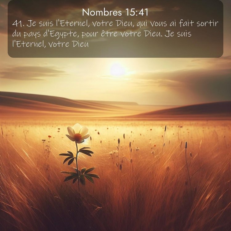 image nature avec verset biblique de la Bible
