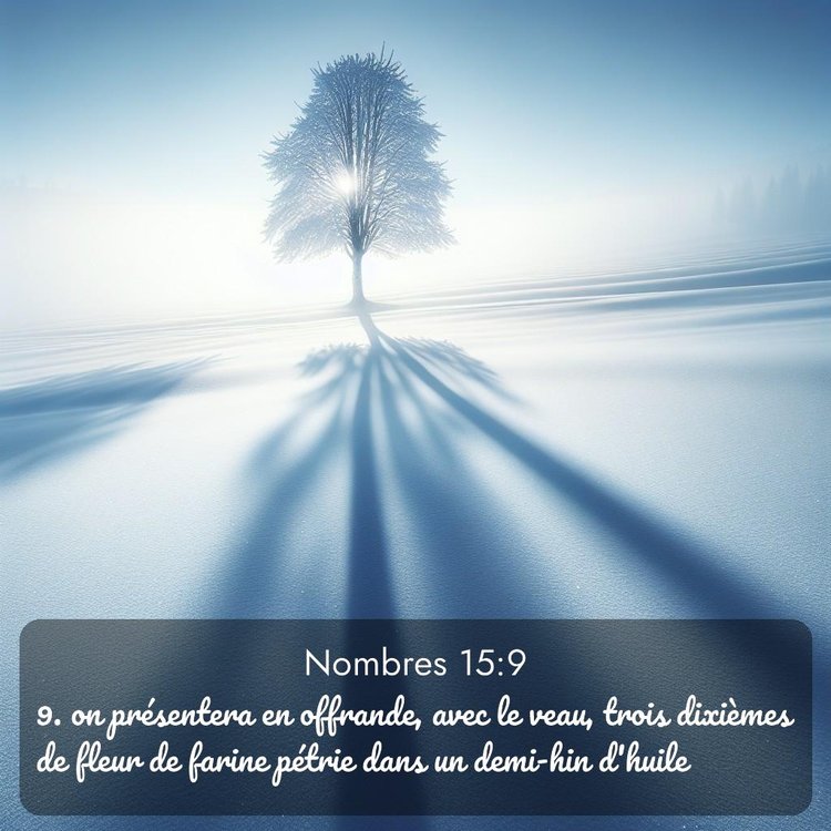 image nature avec verset biblique de la Bible