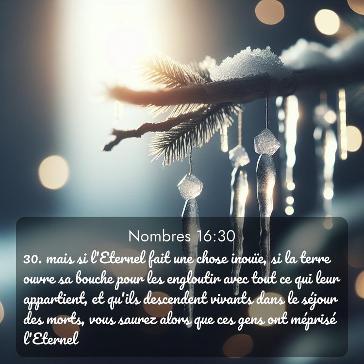 image nature avec verset biblique de la Bible