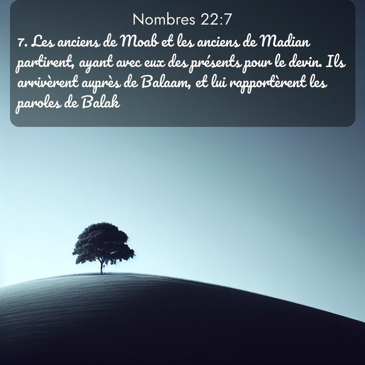image nature avec verset biblique de la Bible