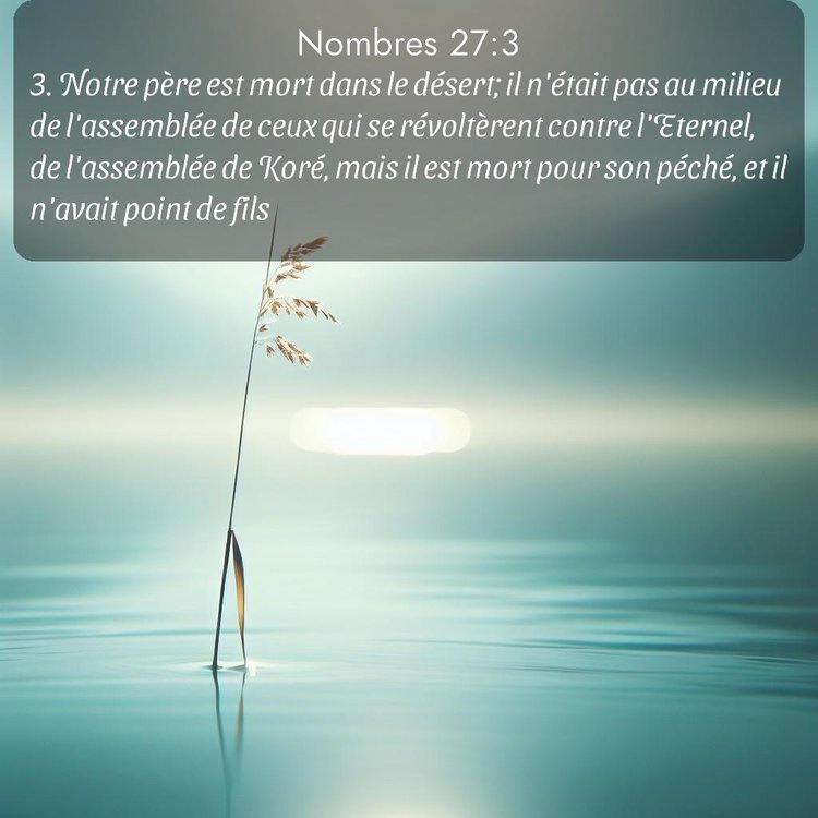 image nature avec verset biblique de la Bible
