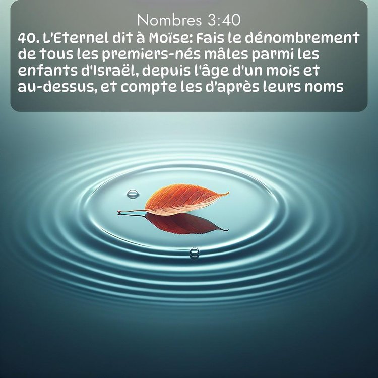 image nature avec verset biblique de la Bible