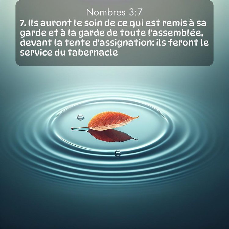image nature avec verset biblique de la Bible