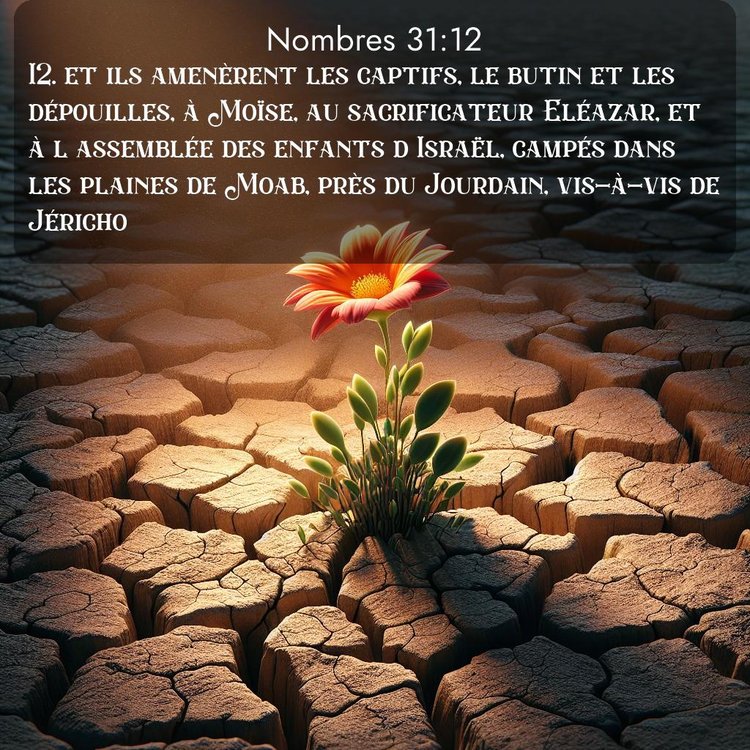 image nature avec verset biblique de la Bible