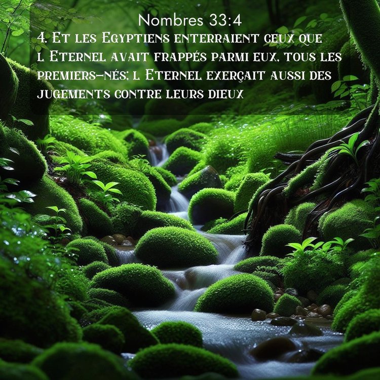 image nature avec verset biblique de la Bible