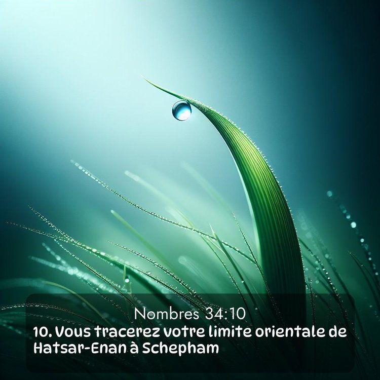 image nature avec verset biblique de la Bible